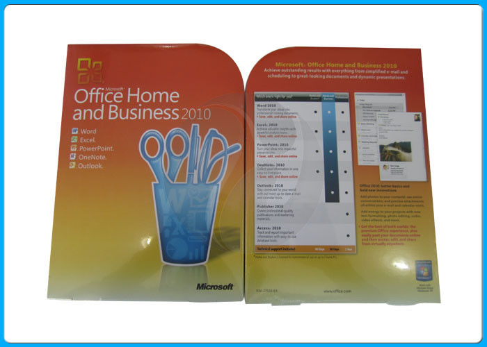 100% Original Microsoft Office Home And Business 2010 Product Key Sticker Label