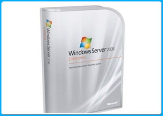 Microsoft Windows Operating System Win Server 2008 R2 Enterprise 25 Cals / Users with 2 DVDs inside