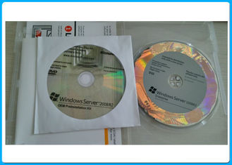 Microsoft Windows Operating System Win Server 2008 R2 Enterprise 25 Cals / Users with 2 DVDs inside