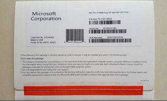 Microsoft Windows Softwares Label Activation Coa Sticker Pro