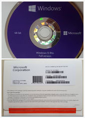 32bit 64bit Dvd Microsoft Windows 10 Pro Software OEM Pack Coa Systerm