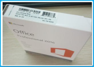 Genuine Key Microsoft Office 2016 Professional Software Retailbox With USB office 2016 Home and business
