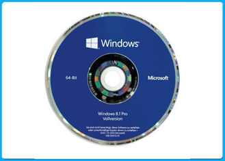 Microsoft Windows 8.1 Professional OEM DVD software with COA 64 Bit / 32 Bit
