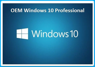 Genuine Microsoft Windows 10 Pro Software 32bit 64bit DVD Online Activation With Lifetime Warranty