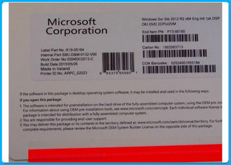 Standard R2 X64 English Windows Server 2012 Retail Box 1PK DVD 2CPU / 2VM OEM pack