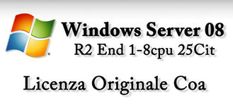 Win Server 2008 R2 Enterprise , Windows Sever 2008 Standard Software Genuine Key License Retailbox