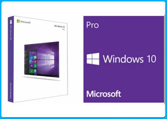 32 Bit / 64 bit Microsoft Windows 10 Pro Software Retail Box Global License Product OEM Key