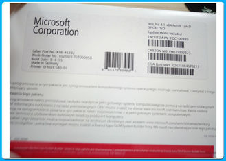 Microsoft Windows 8.1 - Full Version 32-Bit and 64-Bit BRAND NEW Polish OEM pack