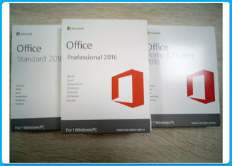 Genuine Microsoft Office 2016 Standard Dvd Retailbox 32 Bit / 64 Bit