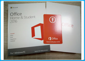 Microsoft Office 2016 Home And Student  PKC Retailbox NO Disc 32 BIT 64 BIT