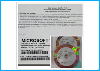 OEM COA Sticker 64Bit 25cals Windows Server 2008 R2 Enterprise Online Activation