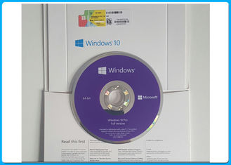 32/64 BIT DVD Windows 10 Pro Pack , Microsoft Windows 10 Home 64 Bit OEM 1709 Version