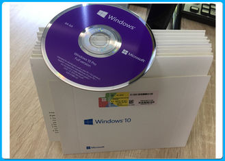 Professional Microsoft Windows 10 Pro Software 64Bit - 1 Key COA License - DVD on Stock