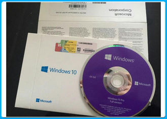 Windows 10 pro 32 Bit / 64 Bit Product Key Code Microsoft Windows 10 Pro Software with Silver scratch off label