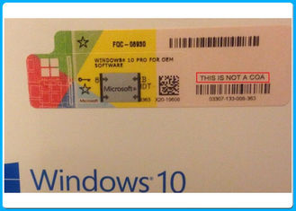 Genuine ITALIAN Microsoft Windows 10 Pro Software DVD / COA License Key Online Activation 32bit 64bit