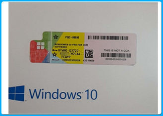 64bit Microsoft Windows 10 Pro Software Genuine DVD Disk Windows 10 Fpp License FQC-08930