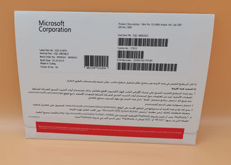 Windows 10 professional 64 bit DVD OEM Coa Key License original 100% Arabic Language FQC -08983