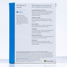 16GB 800x600 Microsoft Windows 10 Home Retail Box USB Download Activation SoC
