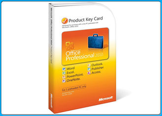 100% Original Microsoft Office Retail Box Key Code Office 2010 Pro Coa Sticker