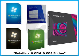 100% original Windows 7 Pro Retail Box Windows 7 Restore Repair DVD Softwares