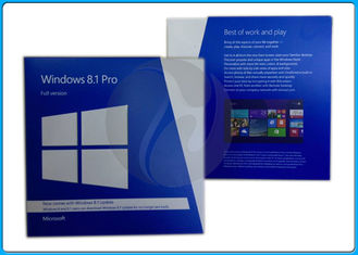 32 Bit / 64 Bit Microsoft Windows 8.1 - Full Version Retail Box For Computer