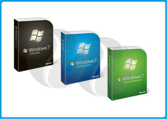 Microsoft Windows 7 Pro Retail Box win 7 home premium 32 bit / 64 bit
