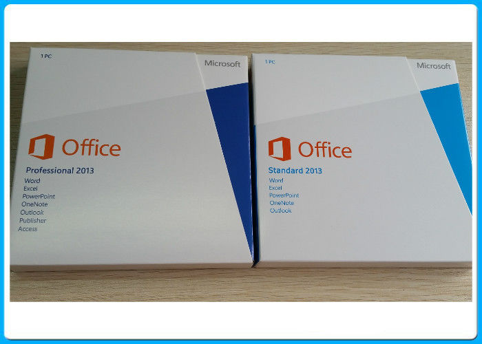 Microsoft Office 2013 Software Professional 2013 Plus Key Office 2013 Standard Retailbox