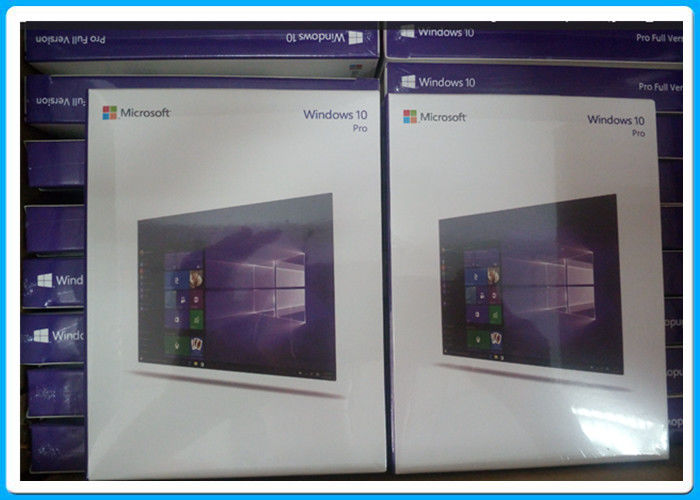 32 bit / 64 bit Microsoft Windows 10 Pro Software Retail Box Windows 10 professional