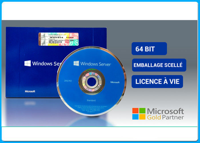 English version Microsoft Windows Server 2012 Retail Box x64-bit DVD-ROM 5 user