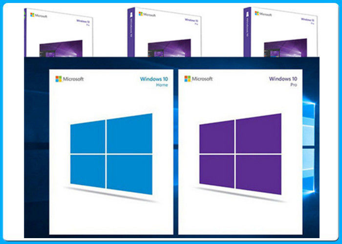Retail Box Microsoft Windows 10 Pro Software 32 Bit X 64 Bit With Genuine OEM Key