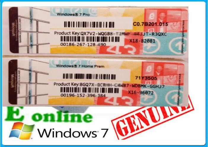 32 And 64 Bit Microsoft Windows Softwares Original Genuine Oem License 100% Working
