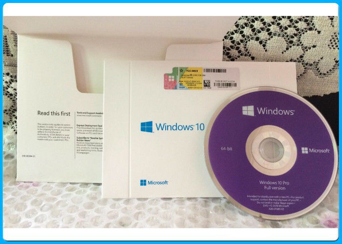 64 Bit Multi - Language Microsoft Windows 10 Pro Software Italian Versions win10 pro OEM License