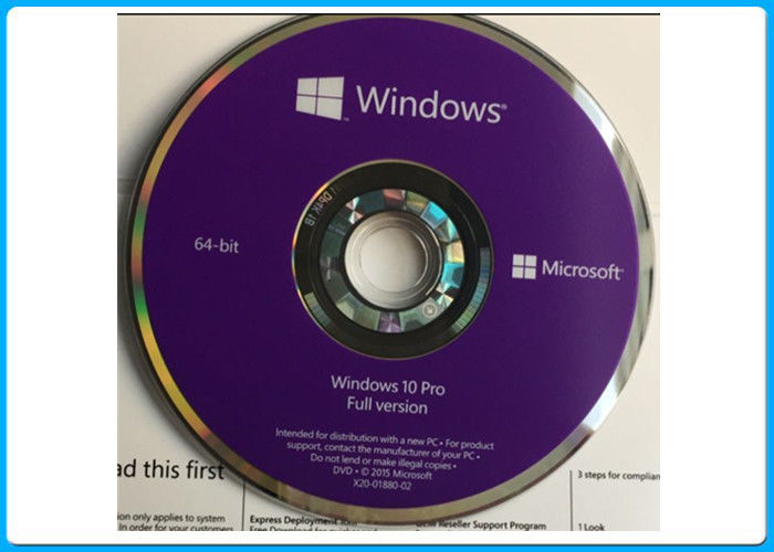 Microsoft Windows 10 Pro Software OEM Pack  , win 10pro full version 64 bit / 32 bit