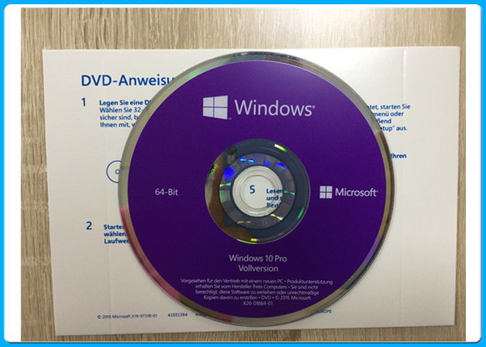 Windows 10 Pro Software OEM English / French / Italian /  Russian/Japanese online activation