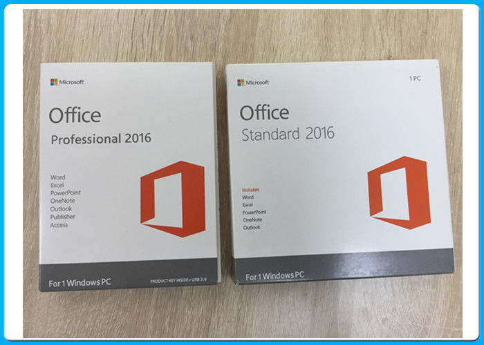 3.0 USB Microsoft  Office 2016 Pro Plus Key License For 1 Windows PC